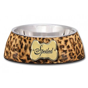 Loving Pets Milano Bowl Spoiled Leopard